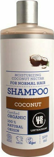 Urtekram Organic Shampoo Coconut Σαμπουάν για Κανονικά Μαλλιά 500ml