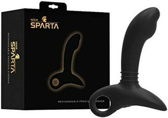 Nexus Sparta Prostate Stroker Πρωκτικός Δονητής Μαύρος 10cm