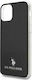 U.S. Polo Assn. Small Horse Back Cover Silicone Black (iPhone 11 Pro Max)