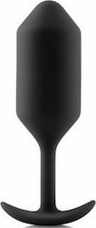b-Vibe Snug Plug 3 Πρωκτική Σφήνα Black 12cm