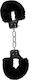 Easytoys Furry Handcuffs Cătușe în Culoare Negru