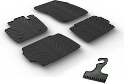 Gledring Set Front and Back 4pcs for Ford Mondeo 2014 Black