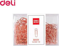 Deli No.3 Paper Clip 28mm Rose Gold 160pcs