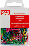 Alco Set of 100pcs Paper Clips Colored 25mm 807-01