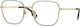 Burberry Elliott Metal Eyeglass Frame Butterfly Brown BE1347 1308