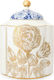 PiP Studio Royal Vase für Tee mit Deckel aus Porzellan Weiß 1900ml