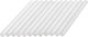 Dremel Hot Glue Stick Glue Sticks Multi-Purpose Low Temperature GG02 Transparent 7mm 12pcs