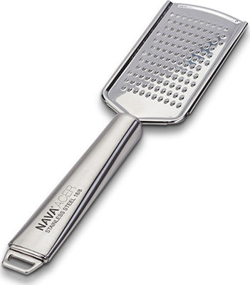 Nava Acer Grater Cheese of Stainless Steel Ασημί 25.5cm