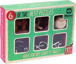 Mensa Best Puzzles Metallic Riddle for 6+ Years IQ1041