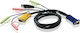Aten Καλώδιο KVM 2L-5305U 5m για το CS1758 USB