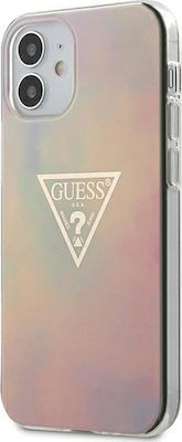Guess Tie & Dye Plastic Back Cover Pink (iPhone 12 mini)