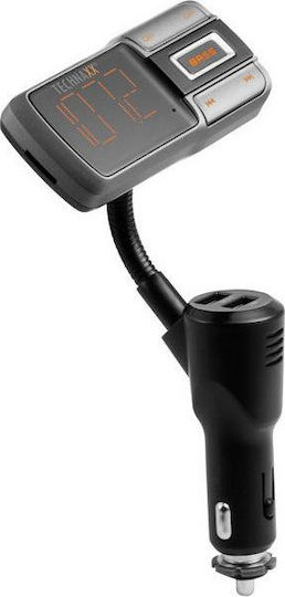 Technaxx FM Transmitter Αυτοκινήτου με Bluetooth / MicroSD / USB