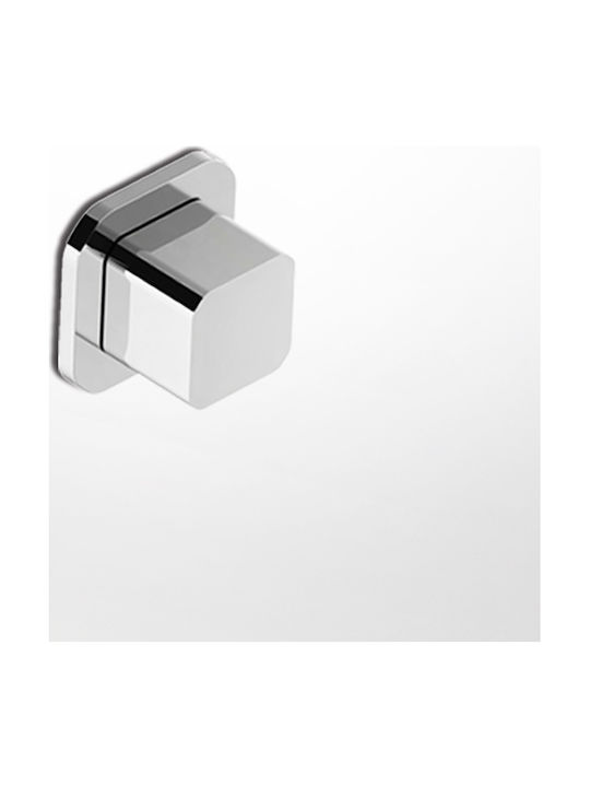 Eurorama Quadra R4758 Built-In Diverter for Shower with 3 Exits Inox Silver