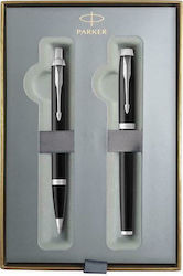 Parker I.M. Core Σετ Στυλό Rollerball Laque Bla...