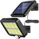 F160 Wasserdichter Solar LED Flutlichter 1.5W mit Bewegungssensor IP65