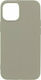 iNOS Soft Silicone Back Cover Gray (iPhone 12 m...