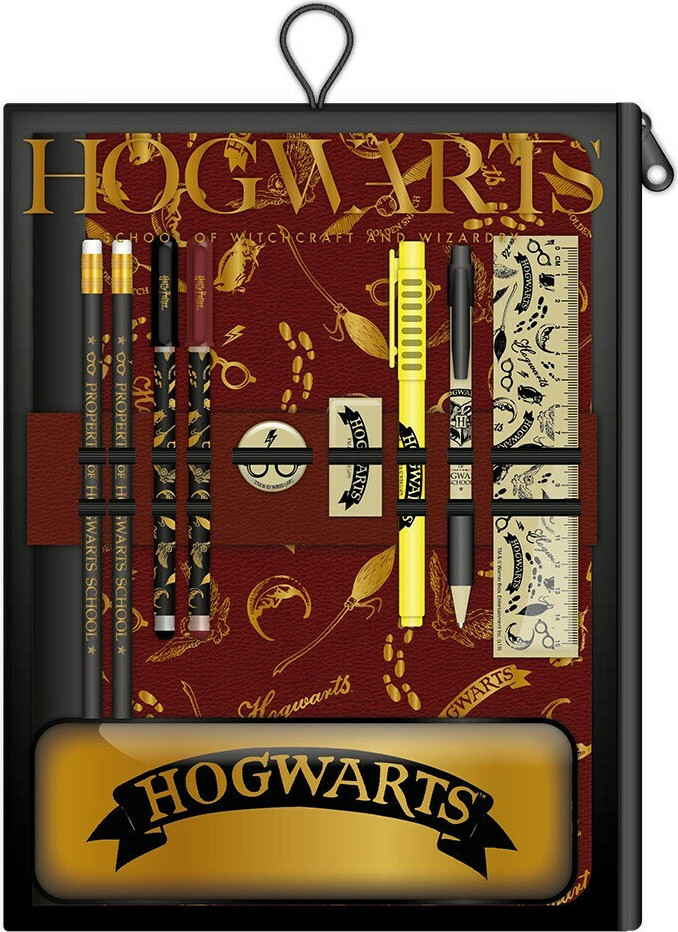 Blue Sky Studios Harry Potter Bumper Stationery Wallet Παιδικό Σετ Γραφικής Ύλης με Μολύβι/Γόμα