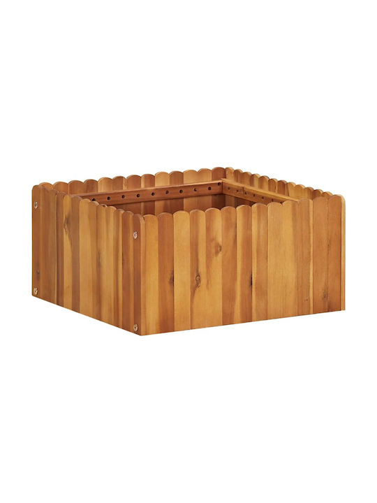 vidaXL Planter Box 50x25cm în Culoare Maro 45921