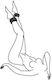 Easytoys Fetish Leather Ankle Cuffs Handcuffs in Black Color