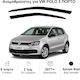Heko Комплект Ветробрани Dark Fime за Volkswagen Поло 5D 2017 2бр