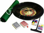 Plastic Roulette Black 40x40cm 7pcs