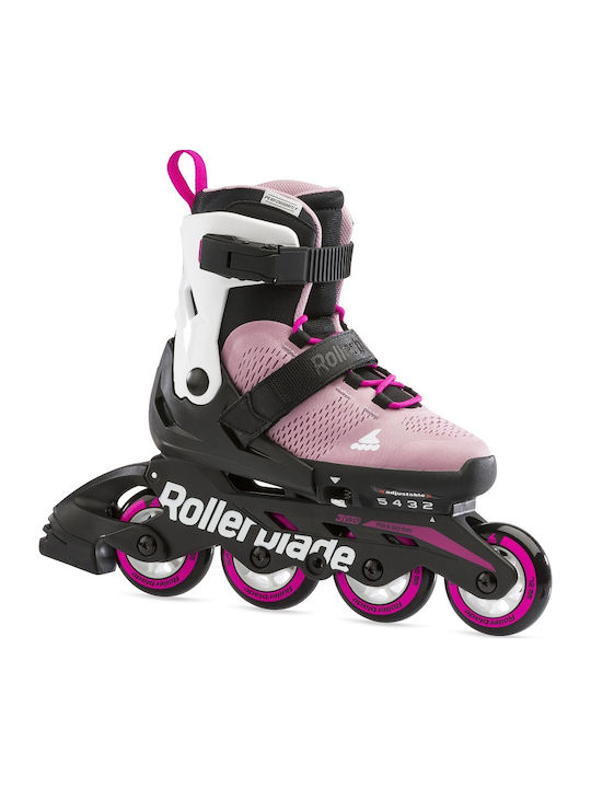 Rollerblade Microblade G Kids Adjustable Inline Rollers Pink