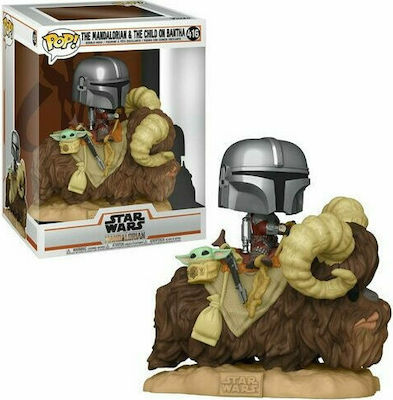 Funko Pop! Movies: Star Wars: The Mandalorian - The Mandalorian & The Child on Bantha 416