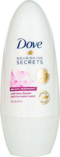 Dove Nourishing Secrets Lotus Flower & Rice Water Deodorant 48h In Roll-On 50ml