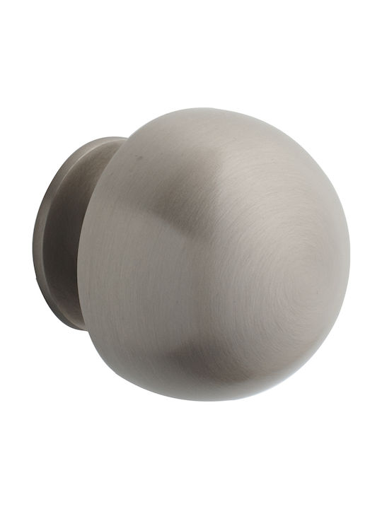 Zogometal Knob Front Door 55 55 Nickel