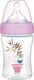 Canpol Babies Plastic Baby Bottle Haberman Owl Anti-colic with Silicone Teat for 0+ Months Pink 260ml