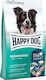 Happy Dog Adult Medium 12kg Dry Food Gluten-Free for Adult Medium Breed Dogs with Corn and Poultry