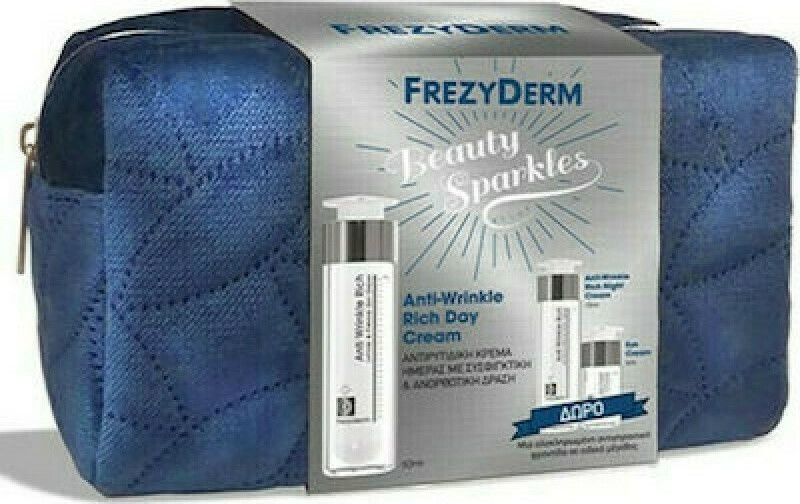 Frezyderm Beauty Sparkles AntiWrinkle Cream Rich Σετ Περιποίησης με