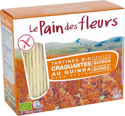 Le pain des fleurs Crackers organici με Κινόα Fără Gluten 1x150gr