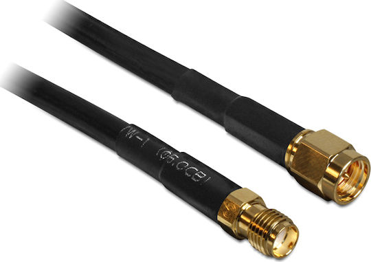 DeLock Kabel SMA-Stecker - SMA-Buchse 5m (88444) 1Stück