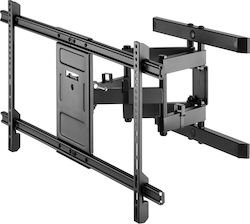 Goobay Pro FULLMOTION XL 49746 Suport TV Montat Pe Perete Cu Braț De Extensie Până La 85"