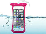 Puro Αδιάβροχη Wasserdichtes Gehäuse bis 5.1" Rosa WP1SLIMPNK