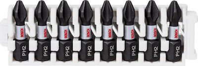 Bosch Impact Bit 25mm PH2 x 8τμχ