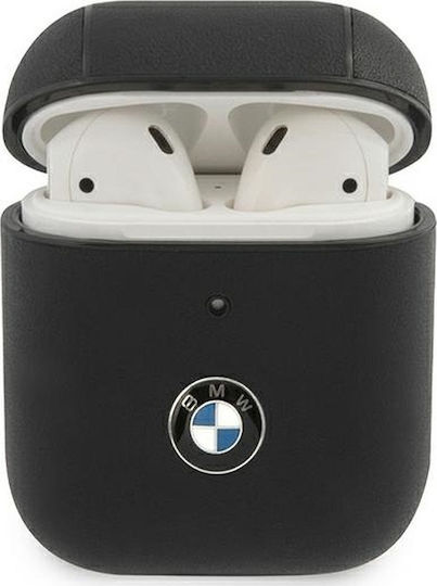 BMW Husă Din Piele Neagră (Apple AirPods)