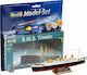 Revell R.M.S Titanic Modeling Figure Ship 40 Pieces in Scale 1:1200 with Glue and Paints 22.3cm.