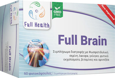 Full Health Full Brain Supliment pentru Memorie 60 file