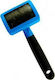 Wahl Professional Brush Small for Misc Hair Lengths for Coat Grooming Blue