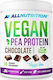 AllNutrition Vegan Pea Gluten & Lactose Free with Flavor Chocolate 500gr