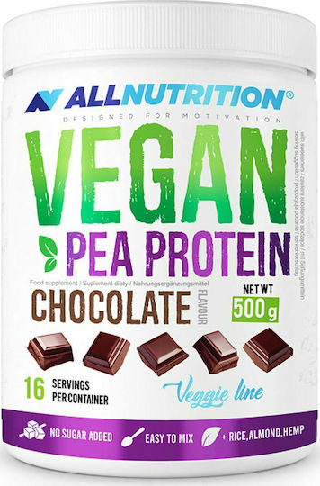 AllNutrition Vegan Pea Gluten & Lactose Free with Flavor Chocolate 500gr