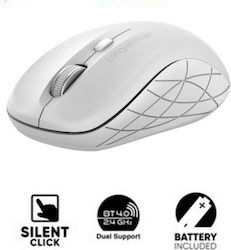 Alcatroz Duo 3 Bluetooth Wireless Mouse White