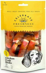 Celebrate Freshness Crab Sticks für Hunde Diät ohne Getreide mit Huhn 100gr 84023