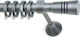 Anartisi Metallisch Vorhangstange Ravena Einfach Φ25mm 200cm Cassieros