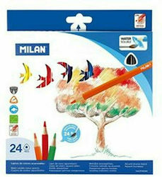 Milan Watercolour Pencils Set 24pcs