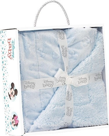 Interbaby Одеяло Детски пелени за пелени Disney Флийс Синьо 80x110см.
