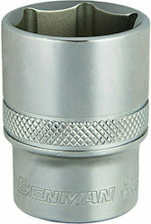 Benman Socket Hex with Square Drive 1/2" Diameter 32mm