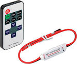 Elmark Ασύρματο RGB Controller RF με Τηλεχειριστήριο Mini USB 99LEDDIMMER5V2